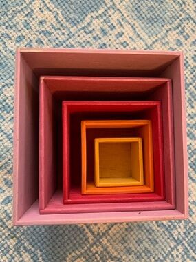 Retired Grimm’s Small Stacking Boxes Lollipop